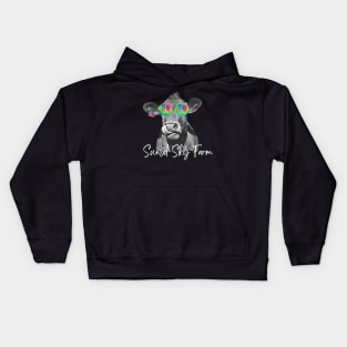 Sunset Sky Farm Winery 2 Kids Hoodie